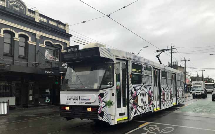 Yarra Trams Class A Art tram 273